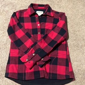 Women’s size small Orvis fleece lined flannel